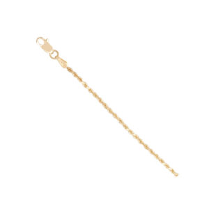 014D/CF 1.8mm diamond cut rope chain