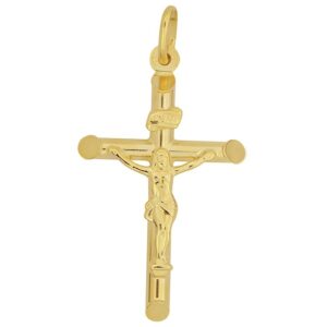 14k Crucifix Yellow